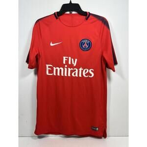 FC PSG Paris Saint-Germain 2016-2017 Training Soccer Jersey Nike Shirt Size Med
